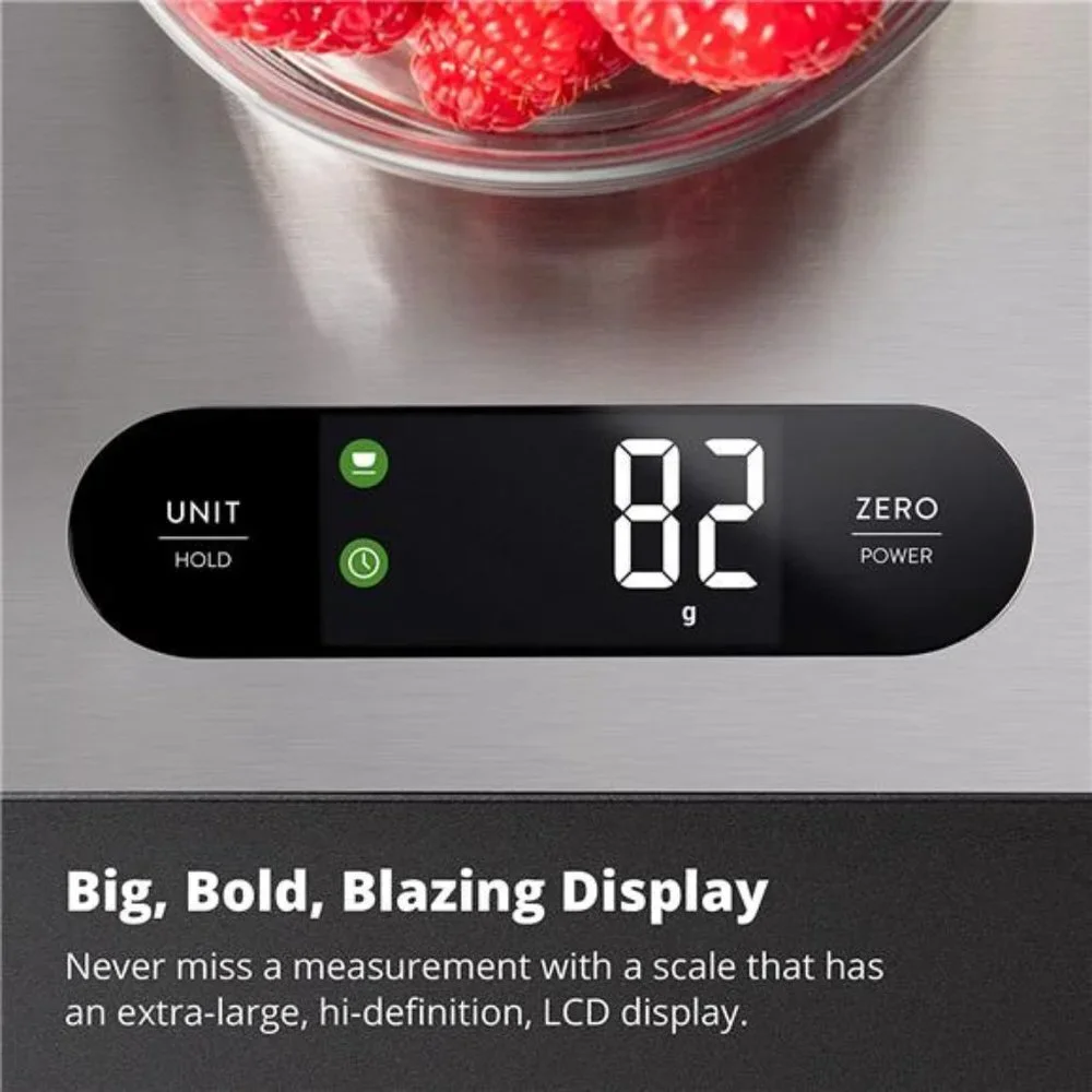 Food Scale - A Premium Kitchen Scale That Weighs in Grams